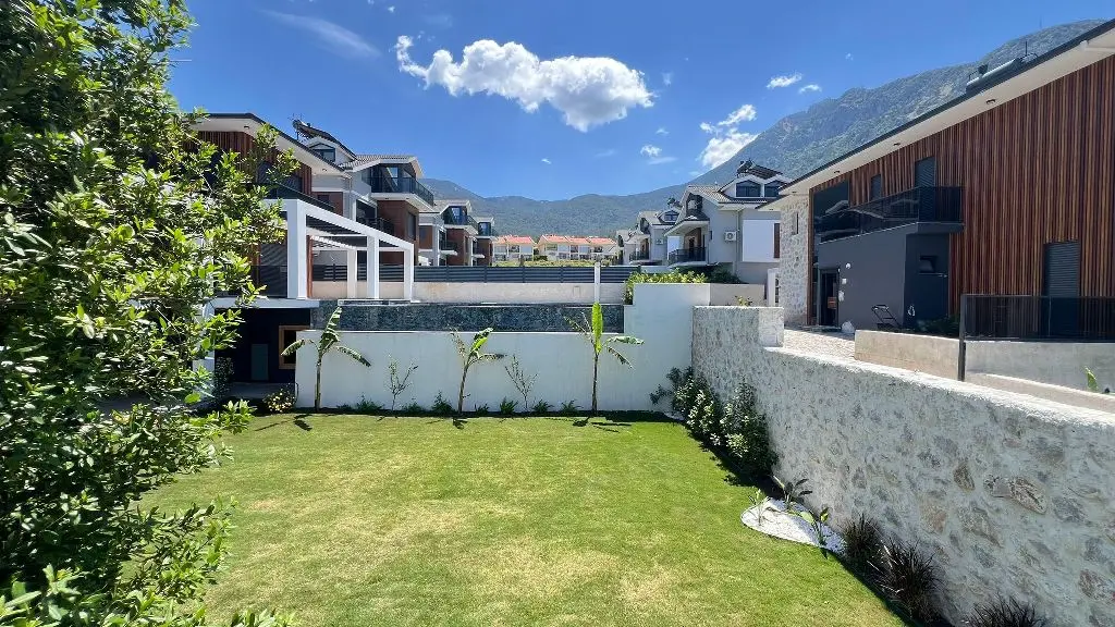 Mature garden